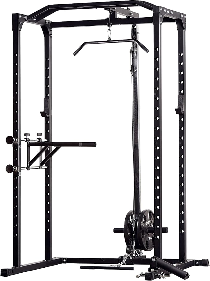 REP Fitness PR-1100 Power Rack - 700 lbs Rated Lifting Cage for Weight Training