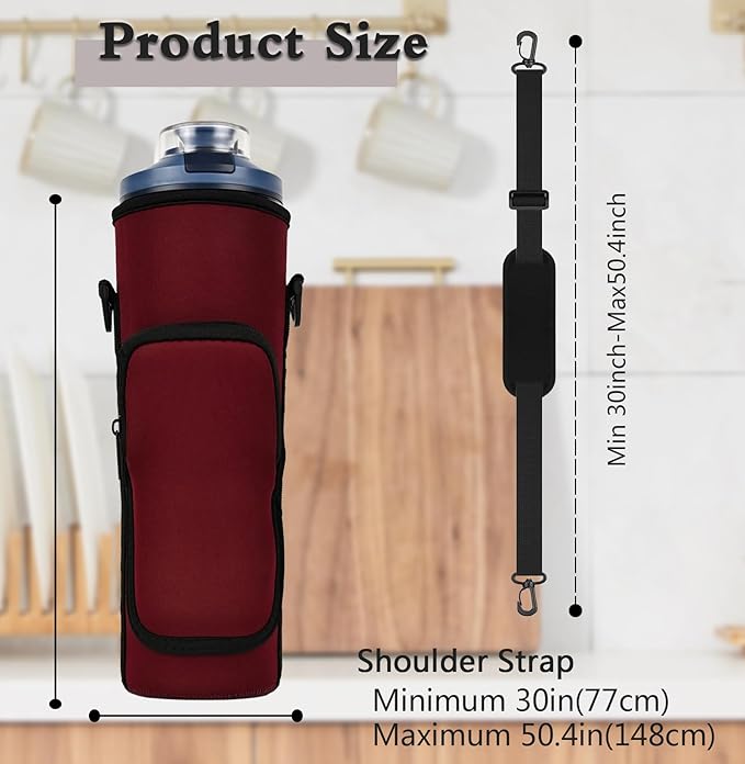 Portable Blender Storage Bag Sleeve for Ninja Blast Max Portable Blender with Shoulder Strap and Accessory Pocket for Ninja Blast Max BC251NV/BC251GY/BC251MT/BC251PK/BC251LD PortableBlender