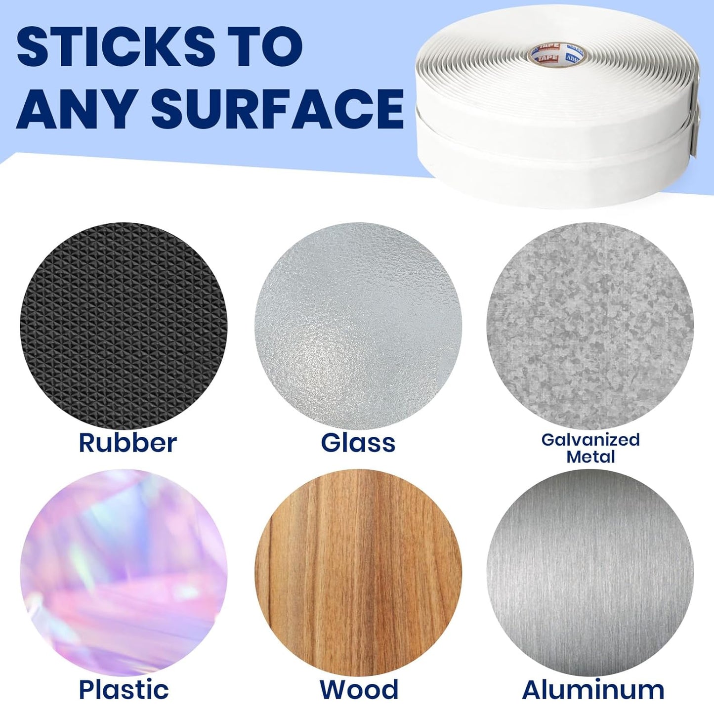 ADHES Premium Butyl Sealant Tape 3/4" x 30 'x 1/8", 2 Rolls Gray Butyl Rubber Sealant Tape for RVs, Vehicles, Marine and Home Repair – Ideal for Headlights, Windows, Doors, and Windshields