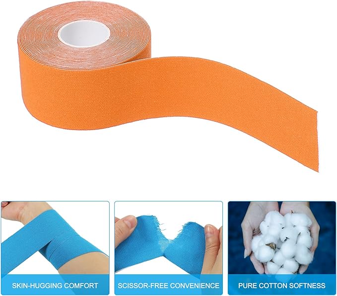 PATIKIL Aerial Hoop Tape, Athletic Tape Adhesive Non-Slip Grip Tape Yoga Rig Sports Tape for Exercises Gymnastics