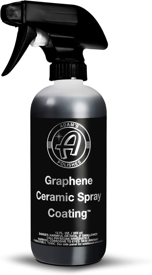 Adam's Polishes Graphene Ceramic Spray Coating - Sprayable Graphene Oxide Ceramic Coating for Cars, Boats, RV's & Motorcycle | Adds Extreme Gloss, Depth, Shine & Protection