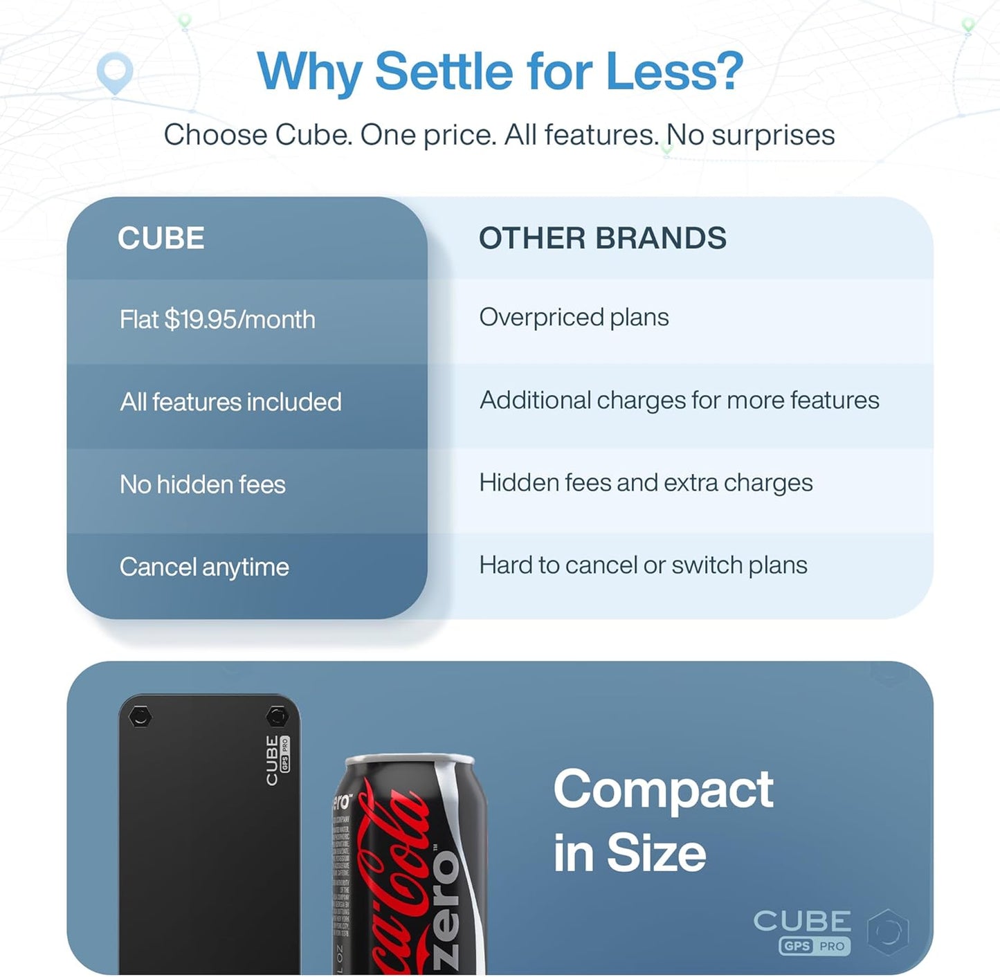 GPS Tracker for Vehicles – Magnetic Car GPS Tracker - 1 Year Battery, Real Time Worldwide Location Geo-Fencing, Hidden Tracking Device for Fleet, Trucks & Trailers – Subscription Required