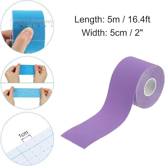 PATIKIL Aerial Hoop Tape, Athletic Tape Adhesive Non-Slip Grip Tape Yoga Rig Sports Tape for Exercises Gymnastics