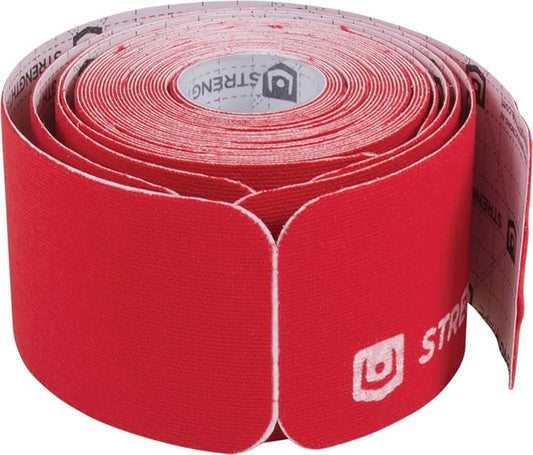 Kinesiology Tape - 5M Precut K Tape Roll - Premium Athletic Tape - Support and Prevent Injuries - Multiple Colors Available