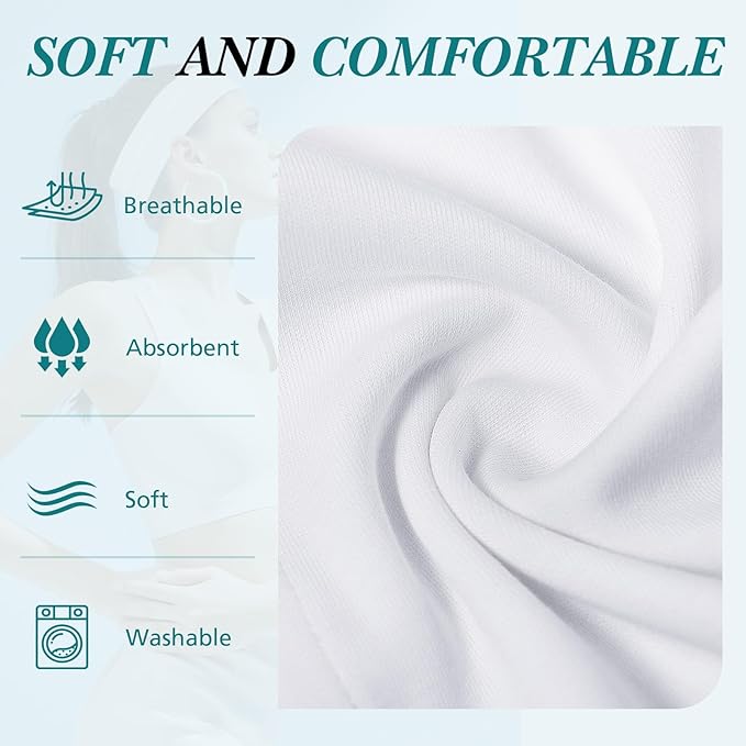 Headbands for Women Non Slip, Stretchy Sweat Headband for Workout Yoga Running, Head Bands for Women's Hair - 8 Pack