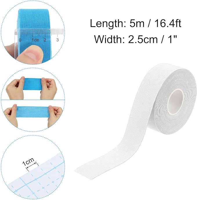 PATIKIL Aerial Hoop Tape, Athletic Tape Adhesive Non-Slip Grip Tape Yoga Rig Sports Tape for Exercises Gymnastics