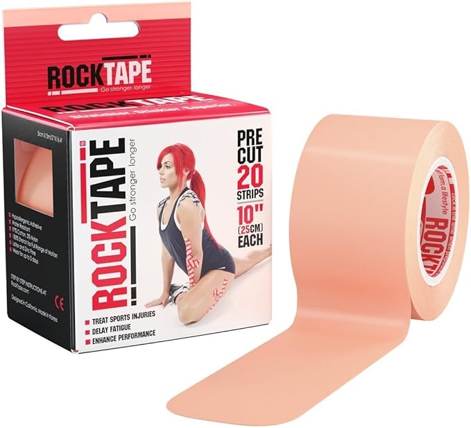 RockTape Original 2-Inch Water-Resistant Kinesiology Tape