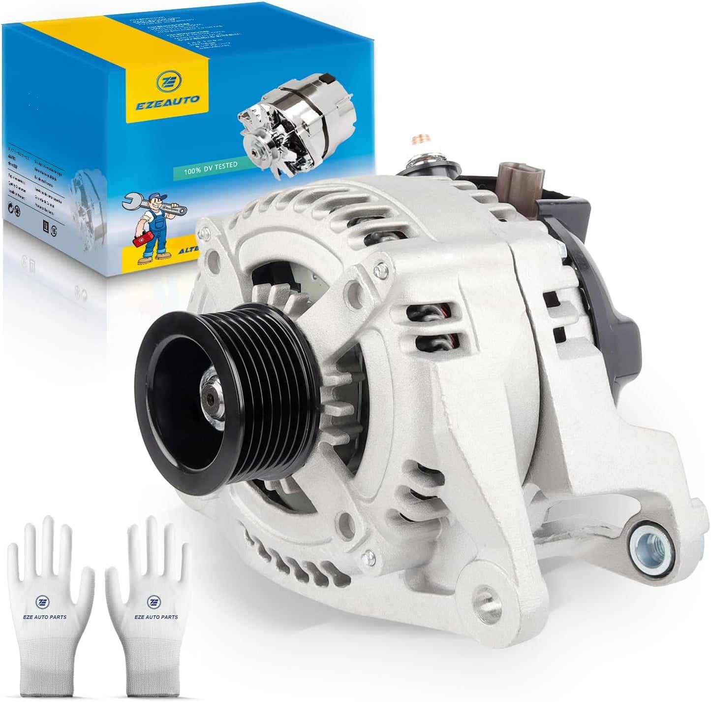 Ezexpreze 13988 New Alternator Compatible with Dodge Durango 5.7L V8 2004-2006 RAM 1500/2500/3500 PICKUP 5.7L V8 2003-2006 421000-0210 160Amp ER