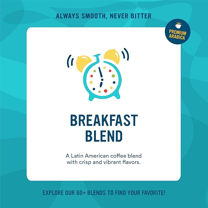 Cameron's Coffee Roasted Ground Coffee Bag, Breakfast Blend, 32 Ounce