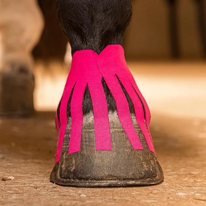 VETKIN VetkinTape Canine & Equine Kinesiology Tape | Veterinary Medical Tape | Vet Wrap for Joint Support & Pet Care | Self Adhesive Bandage Wrap | Pink | 2.4in | (Pack of 1)