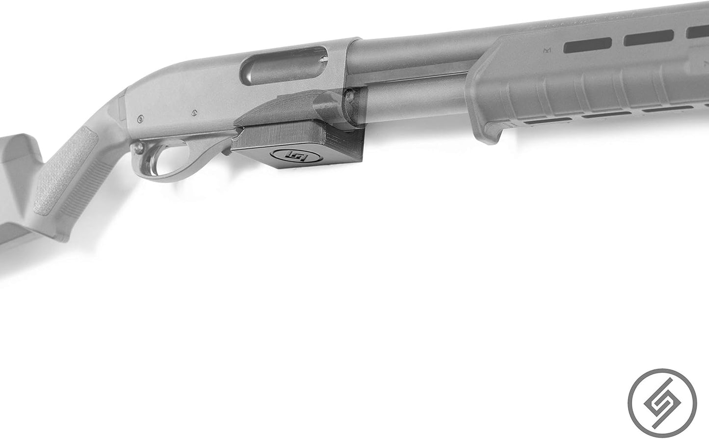 Spartan Mounts Compatible with Remington 870 | Wall Shotgun Display Storage Organization System | Unique Low Profile Design | Gun Safe Wall Garage | Gun Room Mounting Solution