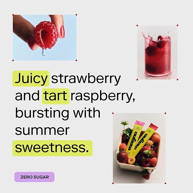 Magna Electrolyte Powder Drink Mix for Hydration, Energy & Focus Support with Magnesium L Threonate, Malate & Glycinate, Sodium, Potassium, Vitamin D, B6 & B12, Watermelon Lime Flavor, 14 Servings