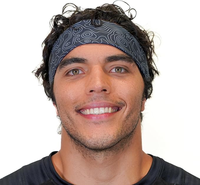 Hydra2, Sweat Diverting, Sports Sweatband Headband, H2 Flatweave