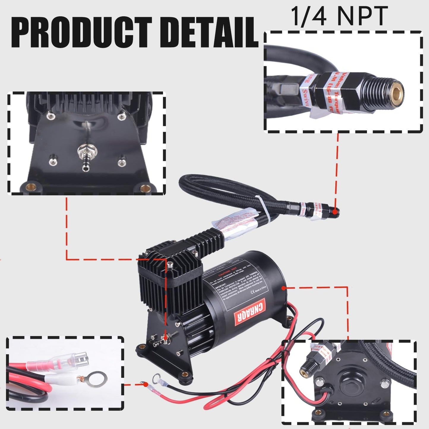 3 Gallon Air Tank with 150PSI Air Compressor 2PCS for Suspension/Air Ride/Bag/Car Train Truck Horn Aluminum 12 Liter Compressed air Storage Tank Onboard System Air Suspension Compressor Kit