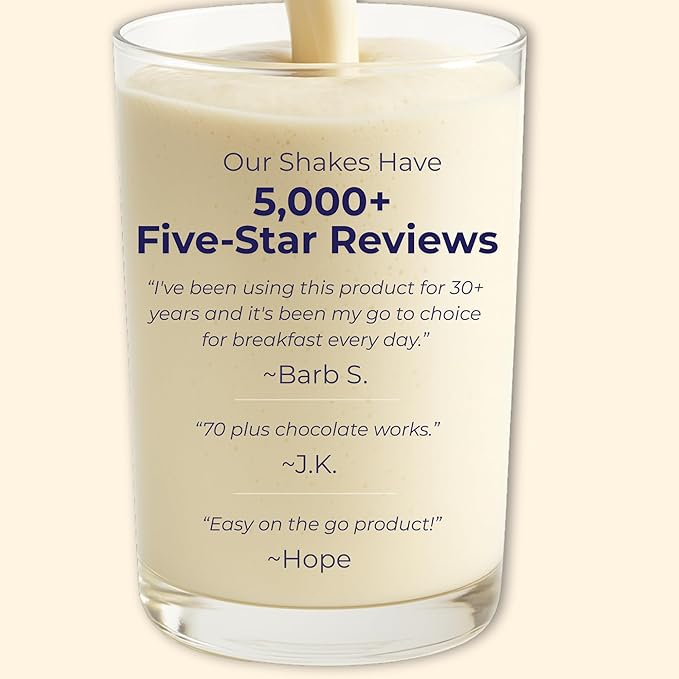 HMR 120 Vanilla Shake Meal Replacement Powder | Vanilla Shake Mix to Support Healthy Weight Loss | 12g of Protein | Nutritional Drink | Low Calorie Food | 12 Servings