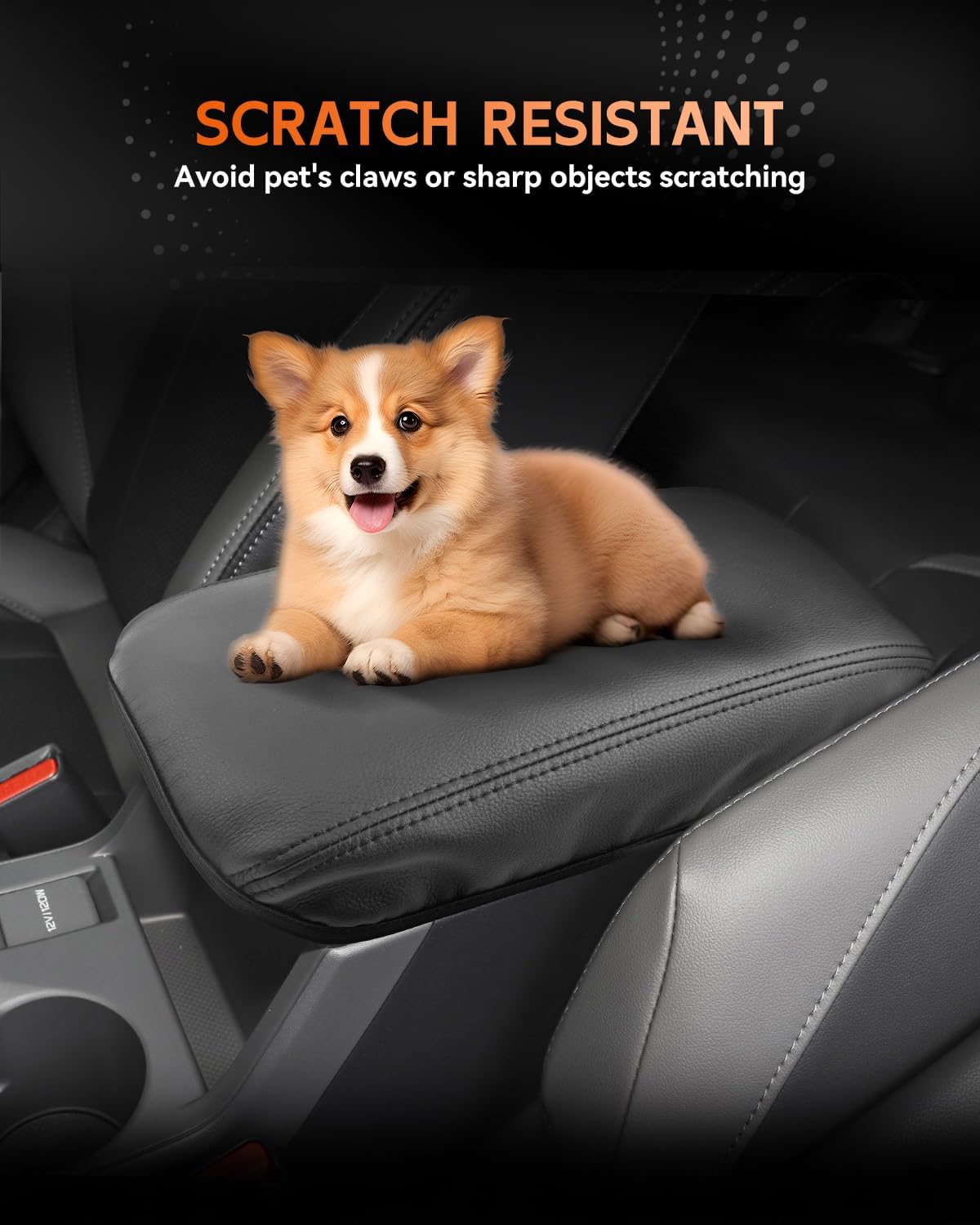 CDEFG for Subaru Crosstrek/Impreza 2023-2025 Center Console Cover Armrest Box Cover for Crosstrek/Impreza 2024 2025 Accessories Console Arm Rest Protector