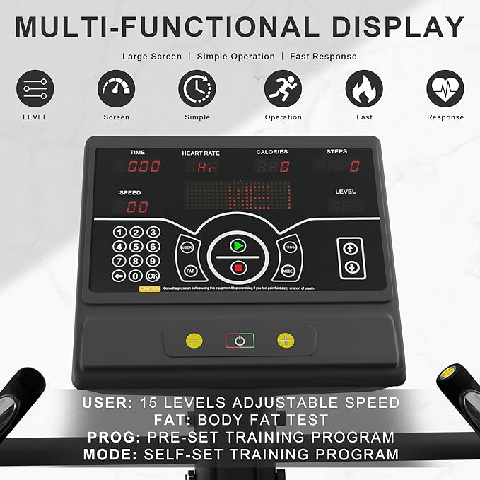 Stair Stepper Machine, Continuous Climbing Stair Machine, Commercial Grade Stair Stepping Machine for Cardio and Lower Body Workouts