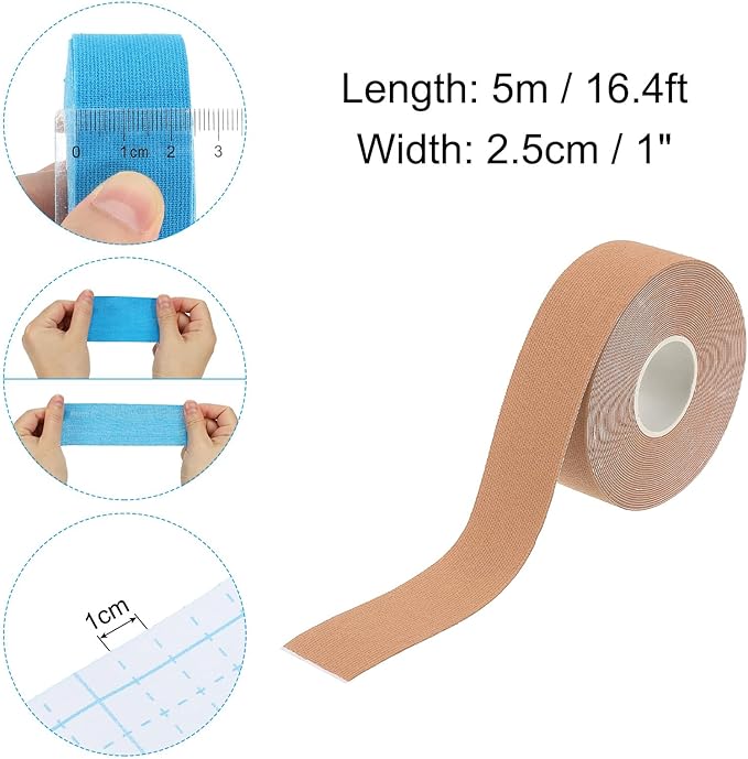 PATIKIL Aerial Hoop Tape, Athletic Tape Adhesive Non-Slip Grip Tape Yoga Rig Sports Tape for Exercises Gymnastics