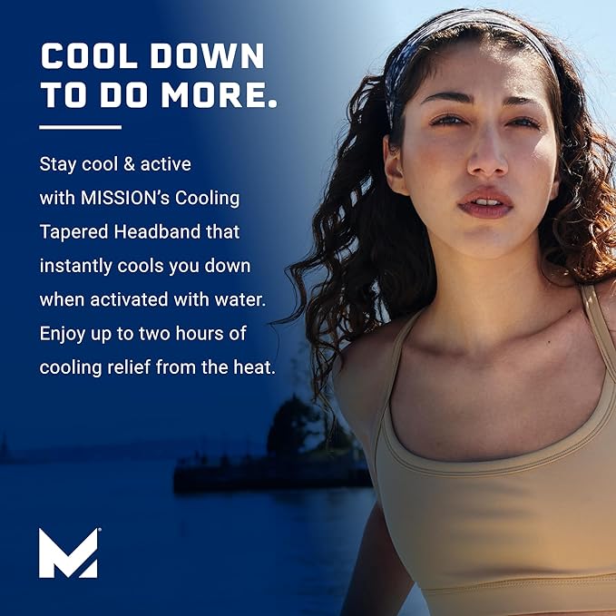 Tapered Cooling Headband by MISSION