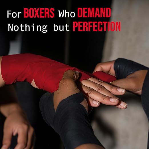 Ringside 1" Athletic Trainers Tape, Cotton Kinesiology Tape for Combat Sports, Adhesive, 30 Foot Rolls, Red, 3 Pack