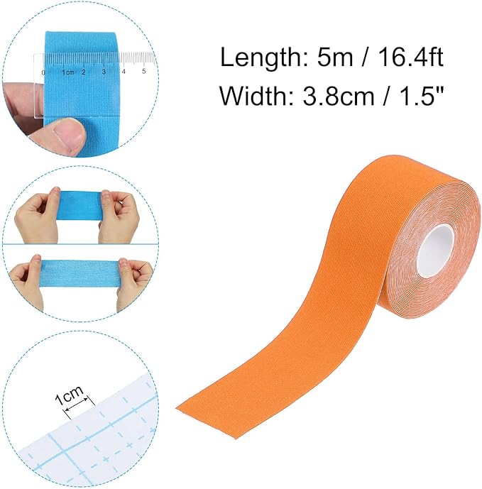 PATIKIL Aerial Hoop Tape, Athletic Tape Adhesive Non-Slip Grip Tape Yoga Rig Sports Tape for Exercises Gymnastics