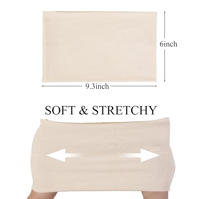 Huachi Wide Women's Headbands - Non-Slip Thick Fashion Boho Elastic Hair Bands for Workout, Running, and Working