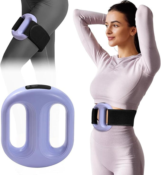 Small Lightweight Vibration Plate Portable,Handheld Lymphatic Drainage Massager,Exercise Shaker Machine for Weight Loss,Cordless and Mini，8-Level Adjustable, Purple