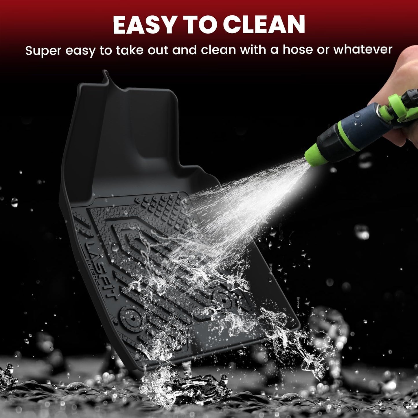 LASFIT Floor Mats & Cargo Mat(Lower Position) for Buick Encore GX 2020-2026(Only Fit FWD), TPE All Weather Custom Fit 1st & 2nd Row Rubber Car Mats and Cargo Liner for Buick Accessories, Black