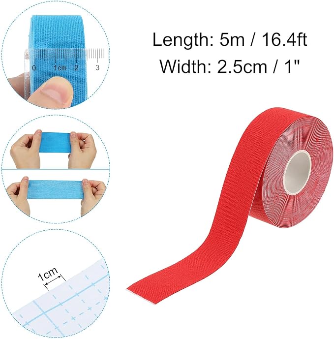 PATIKIL Aerial Hoop Tape, Athletic Tape Adhesive Non-Slip Grip Tape Yoga Rig Sports Tape for Exercises Gymnastics