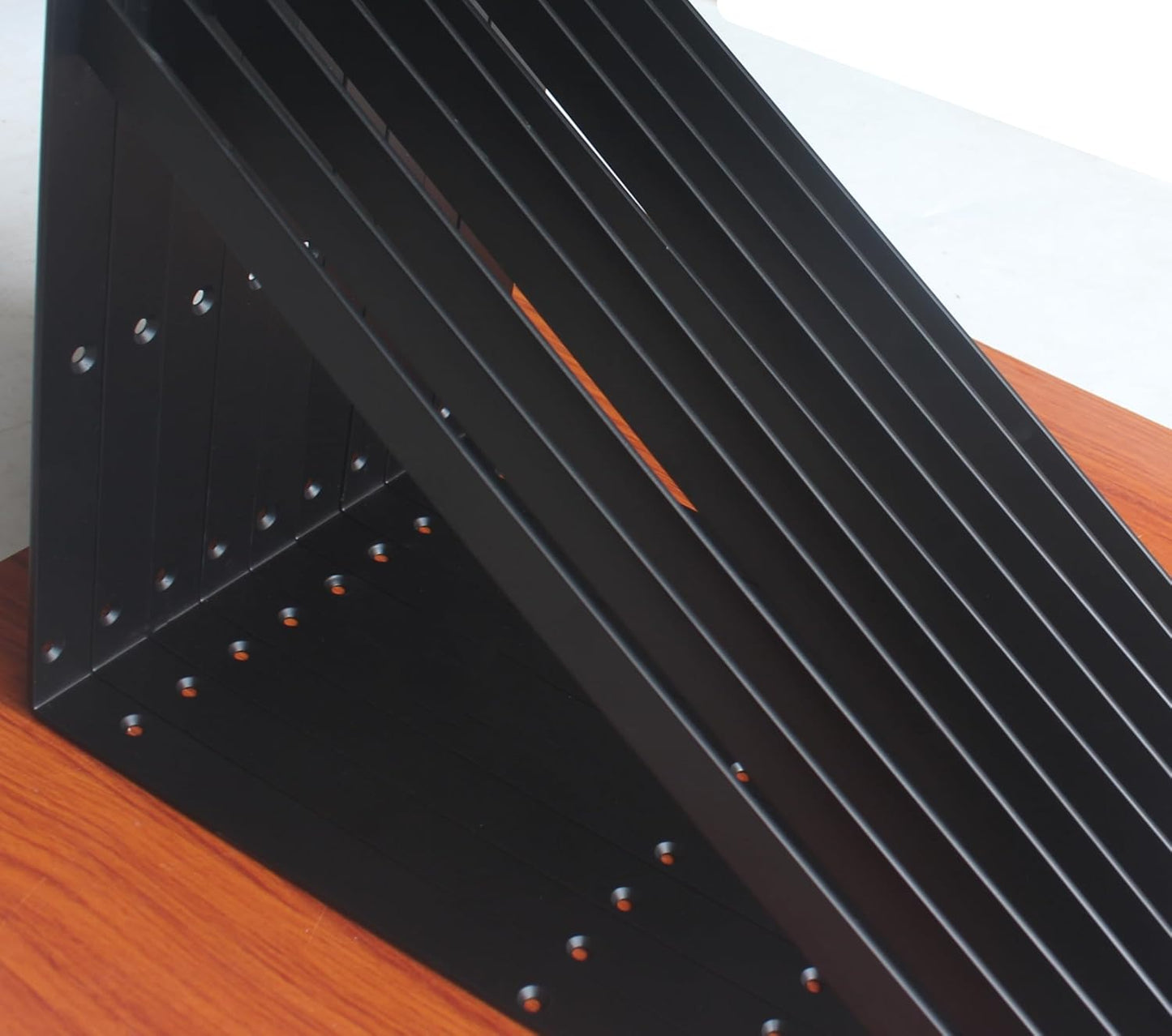 20 Pack L20 x H 12" Black Heavy Duty Shelf Brackets with Screws Metal Shelf Brackets Shelf Support Angle Brackets for Shelves L Brackets Heavy Duty Floating Shelf