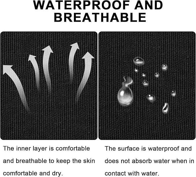 CKeep Kinesiology Tape, 2 Rolls Cotton Latex Free Hypoallergenic Elastic Precut Strips, 2 Inch Wide Waterproof Athletic Tape for Knees Pain Injuries Sprains, Black