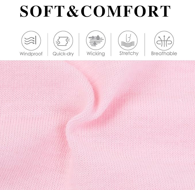 Pink Headbands for Women 16 Pack Elastic Hair Bands for Women' Hair Non Slip Soft Cloth Fabric Trendy Head Bands, White & Pink