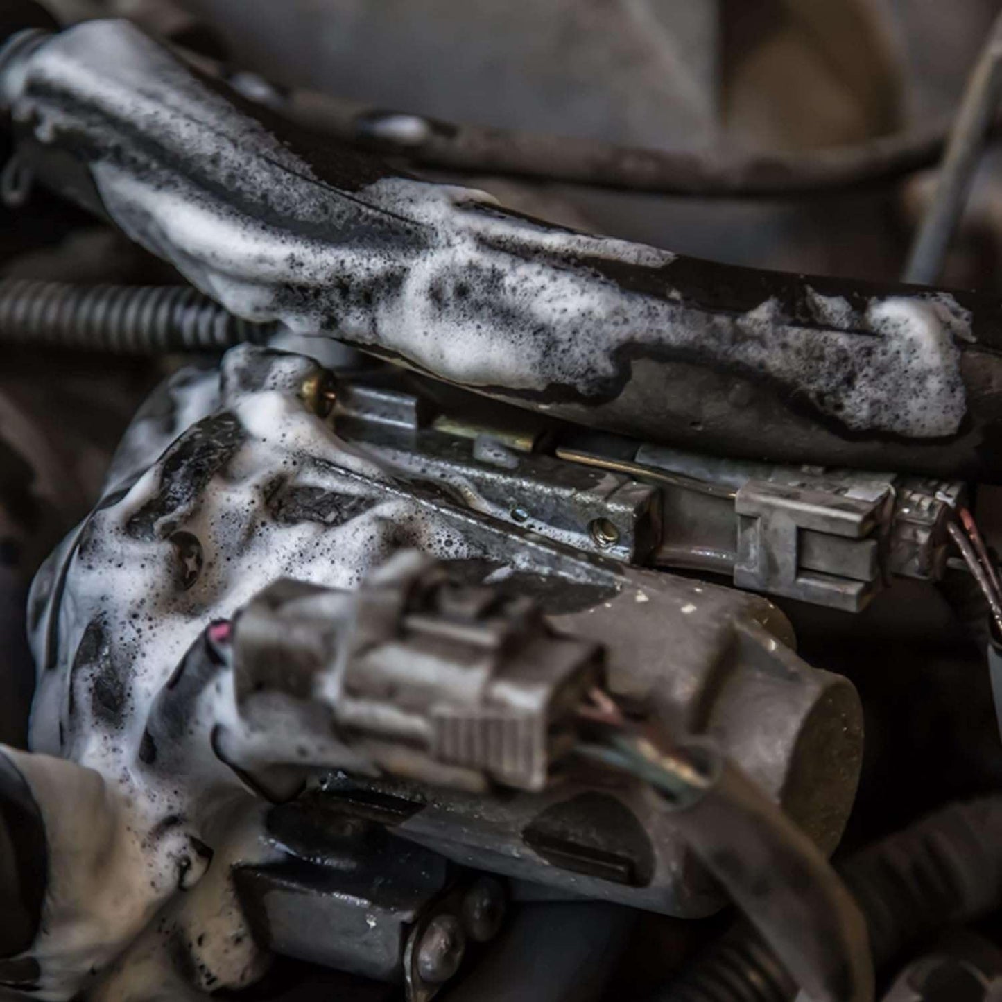 Akfix A115 Engine Cleaner and Degreaser - Quick and Bright Cleaner for Car, Motorcycle, Automotive and Machine Engine - Oil Grease Remover, Degreaser Cleaner Spray | 12 Pack, 16.9 Oz.