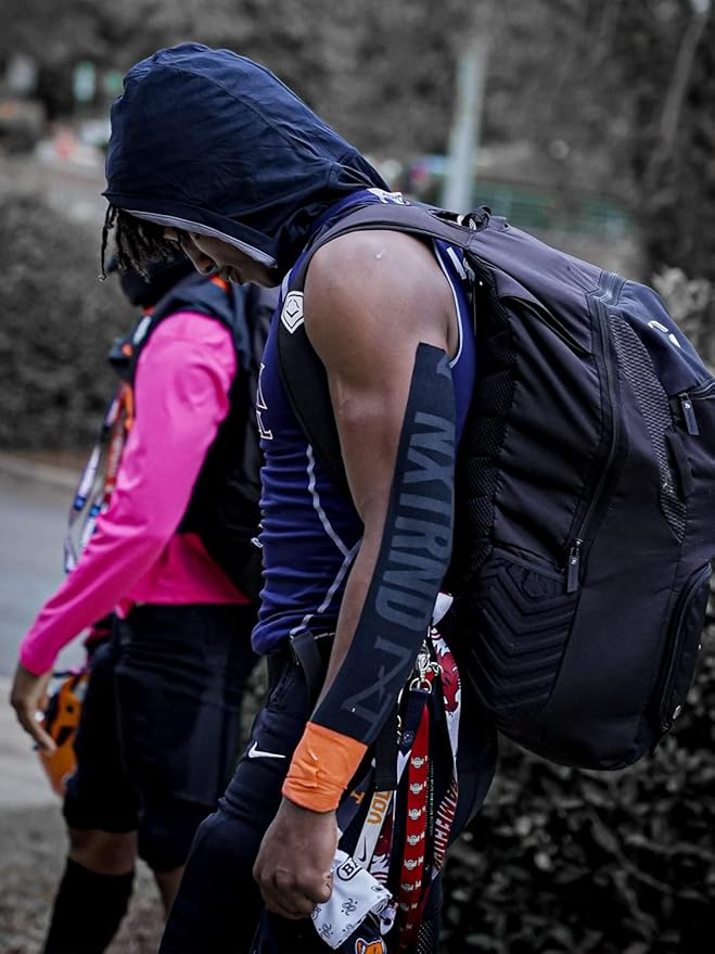 Nxtrnd TRF Turf Tape Football, Extra Wide Kinesiology Tape, Protects from Turf Burn (Black)