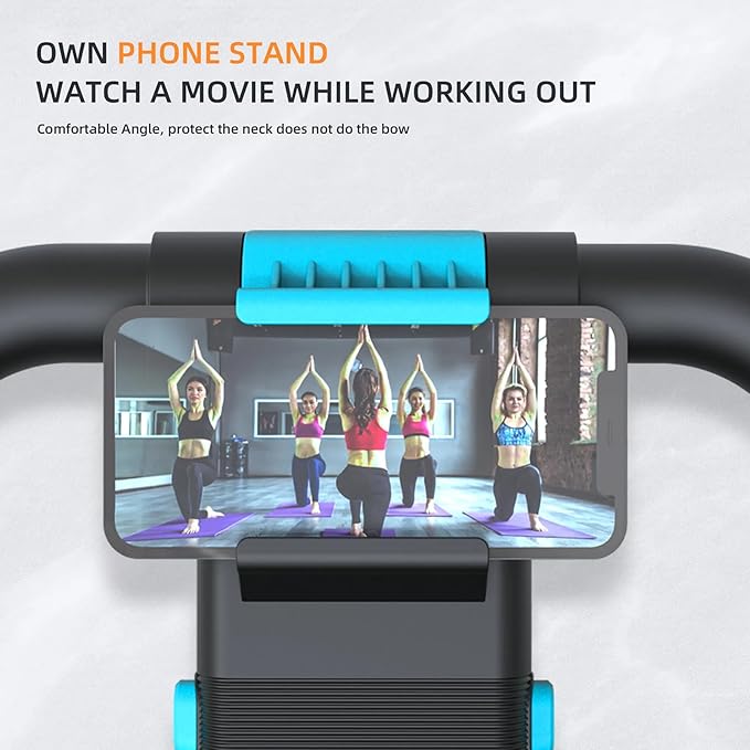 FIAMERMOR 2025 AB Roller Wheel - 4 wheel elbow support abdominal wheel automatic rebound abdominal fat burning weight loss core training equipment home/gym