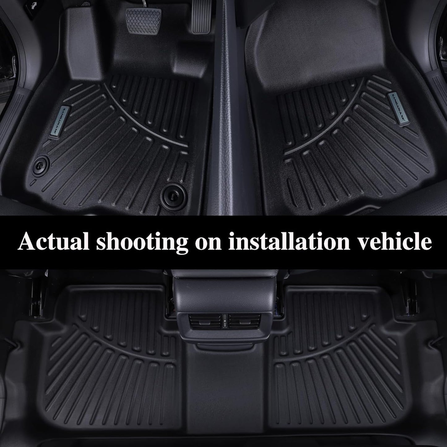 Floor Mats & Trunk Mat for 2025 Nissan Murano with Cargo Liners Accessories Backrest Mat TPE All Weather Protection Car Floor Liners