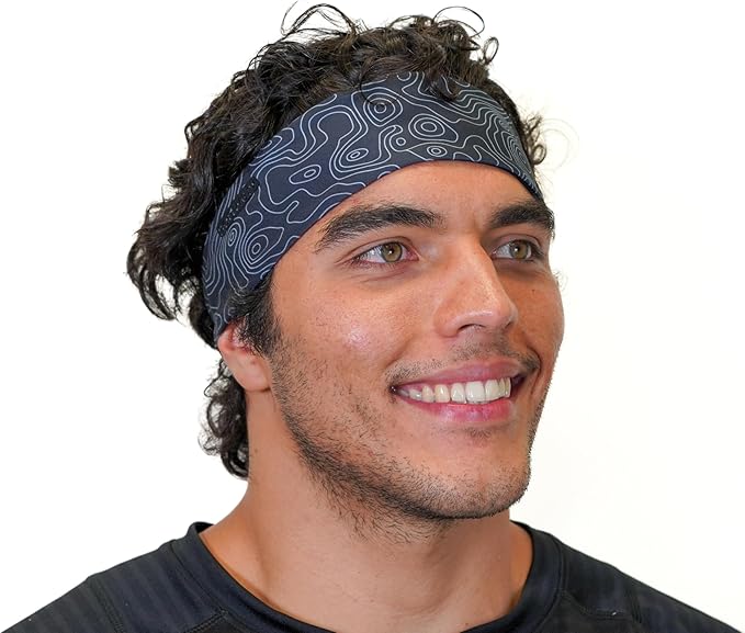 Hydra2, Sweat Diverting, Sports Sweatband Headband, H2 Flatweave