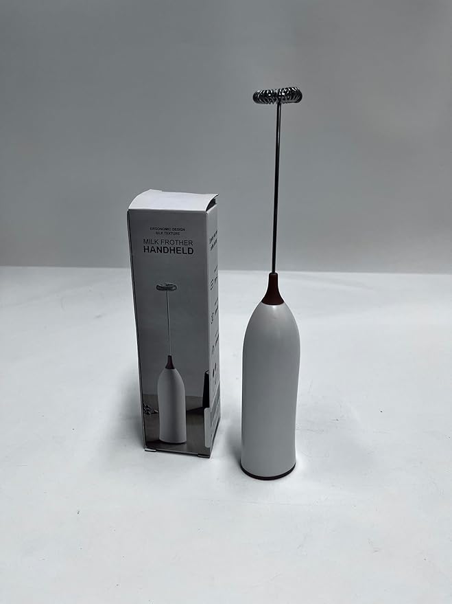 Handheld Coffee Frother,USB-Rechargeable Hand Frother,Adjustable Handheld Milk Frother for Cappuccinos, Hot Chocolate, Milkshakes, Egg Mix