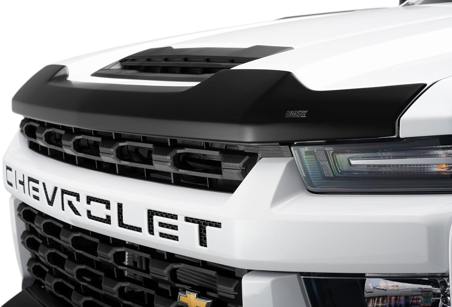 Husky Liners Aeroskin Hood Protector | Fits 2019-2025 Toyota RAV4 | Low Profile Deflector/Bug Shield - 1 pc., Smoke | 2842173