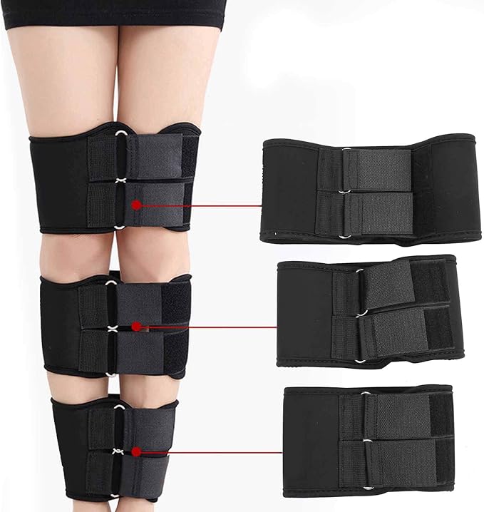 Sonew 3in1 Leg Correction Belt, Leg Posture Corrector Ultra-light High Elastic Adjustable Legs Knee Straightening Correction Belt (M (for children only))