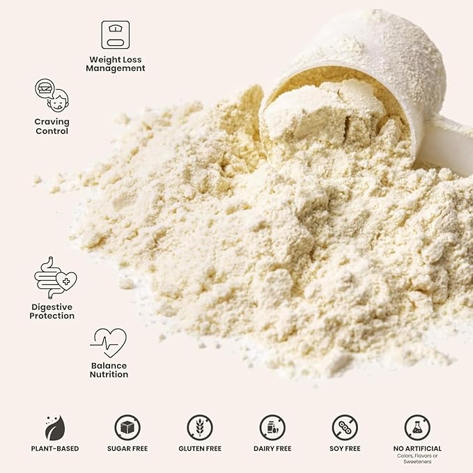 310 Nutrition All-In-One Meal Replacement Shake Powder - Plant-Based Protein Smoothie Blend w/High Fiber, Probiotics & Adaptogens - Low Carb, Vegan, Keto & Paleo Friendly - Tropical Coconut - 14 Srv