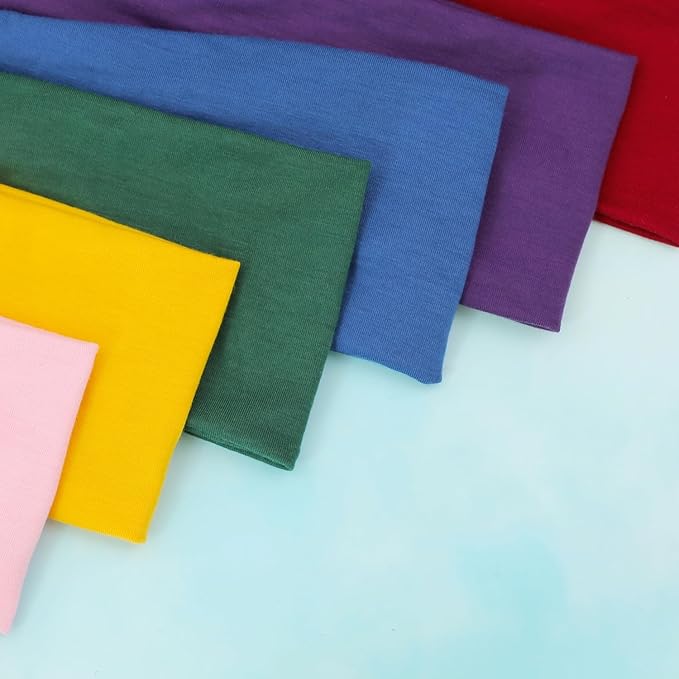 IVARYSS Headbands for Women, Non-Slip, Premium Stretchy Head Bands Hair Accessories,Wear for Yoga, Fashion, Working Out, Travel or Running, 6 Pack, Cute Multi