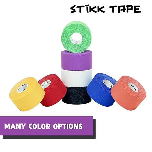 STIKK Athletic Tape - 3pk Purple Tape - 1.5 in x 15 Yards - Stabilizing & Supporting Muscles & Joints - Sports Injury Prevention