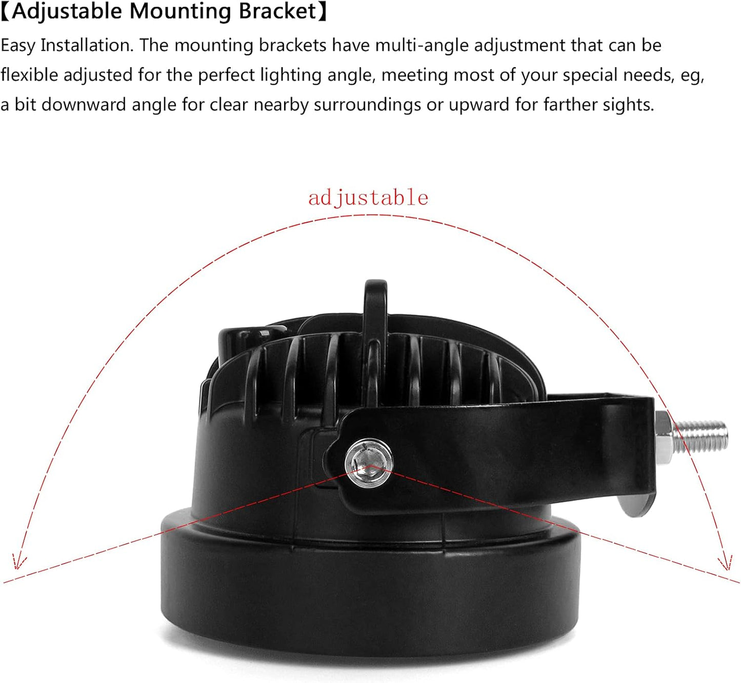 4 Inch Led Pod Light IP68 White LED Work Light Bar Car 12V 24V Led Flood Beam For Trailer Motorcycle Truck 4x4 Off Road Pick-up Deck Dock Marine Auxiliary Fog Driving Lights 2PCS