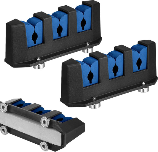 2 Pcs Magnetic Fishing Rod Holder for Car Fishing Pole Rack Vertical Rod Storage Holders for Truck Bed Boat Wall Garage Door