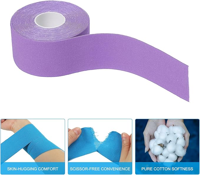 PATIKIL Aerial Hoop Tape, Athletic Tape Adhesive Non-Slip Grip Tape Yoga Rig Sports Tape for Exercises Gymnastics