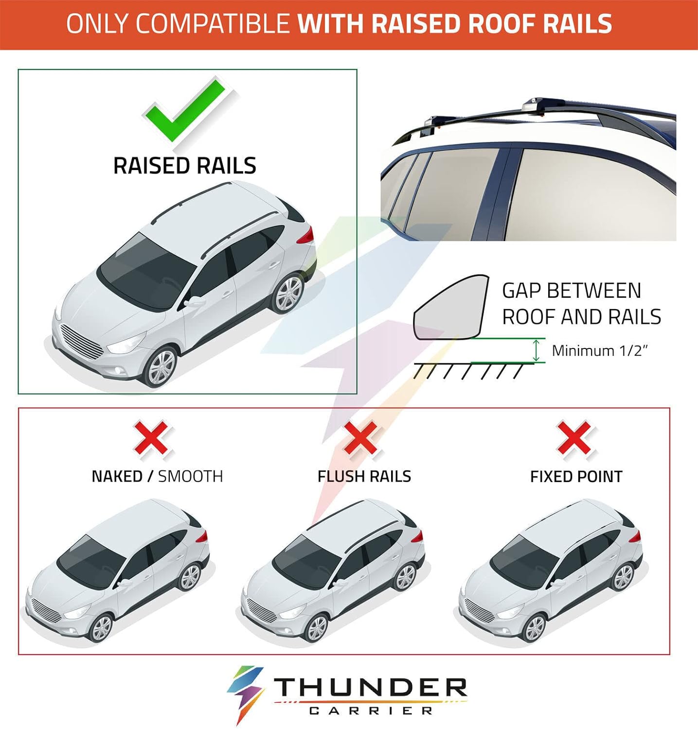 Catch USA Car Roof Rack Cross Bars for Subaru Outback Wilderness with Lock 2021 2022 2023 Aluminum Cross Bar for Rooftop Cargo Carrier Luggage Kayak Canoe Bike Snowboard (Gray)