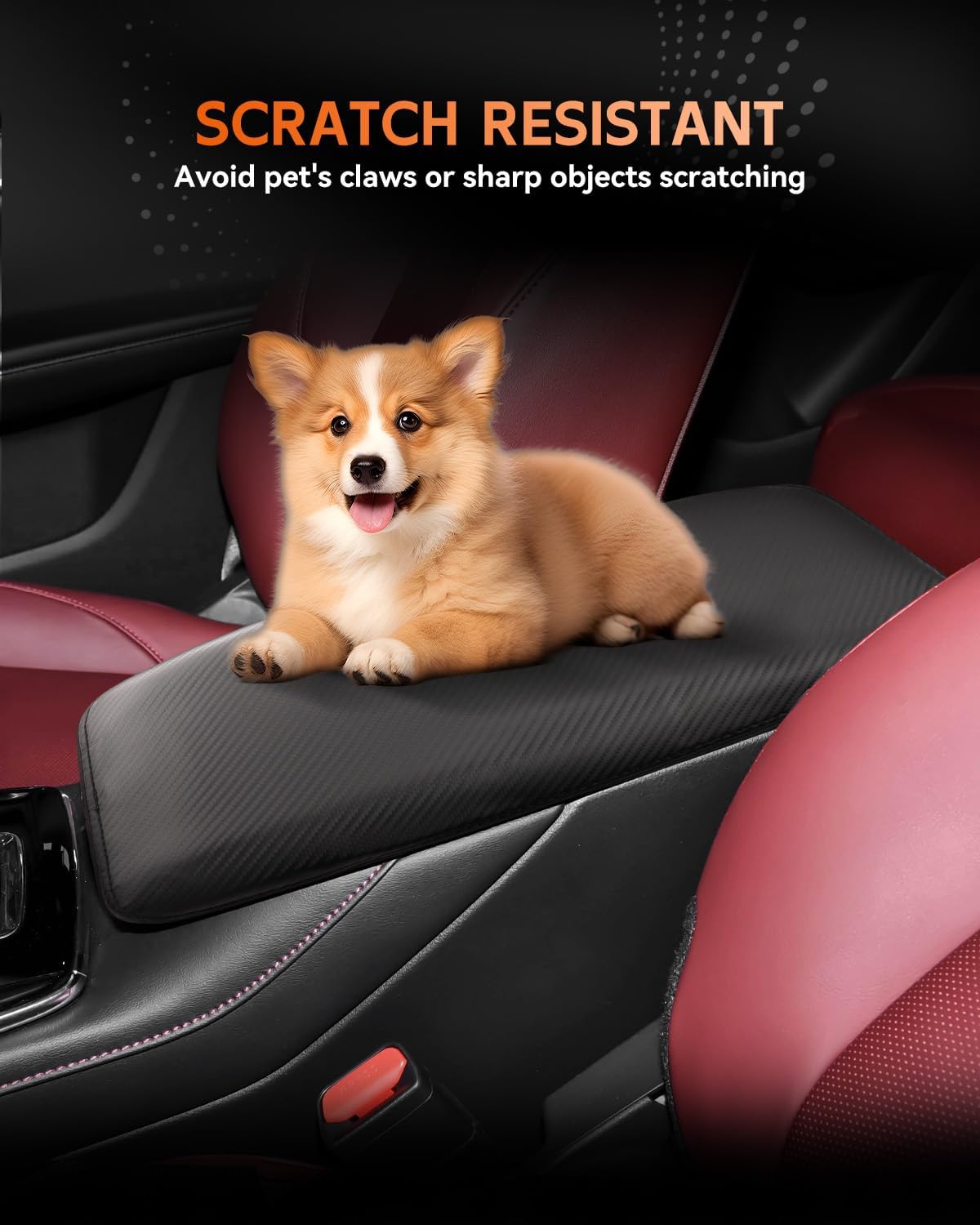 CDEFG for Mazda CX-30 2020-2025 Center Console Cover Armrest Box Cover for CX30 CX 30 2020 2021 2022 2023 2024 2025 Accessories Console Arm Rest Protector