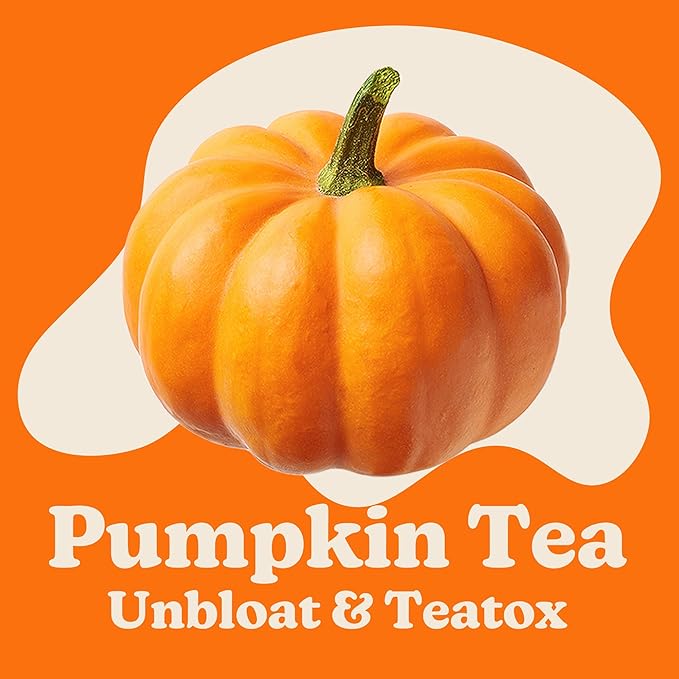 DALAMHARI Pumpkin Tea | 30T | Pumpkin Puree Chupa Panza 3 Ballerina tea Hey Girl Smooth Move Te Divina Pinalim Tea Decaf Tea Bags Flat Tummy Jujube Dates Dieters Bigelow Sweet Dreams Positive Energy