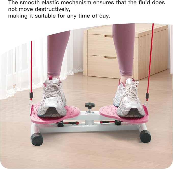 Waist Twisting Machine Pilates Twister Ab Twister Board with 300 lbs Capacity, Noiseless Home Gym Equipment for Core Exercise Slim Waist Belly Fat Workout for Women